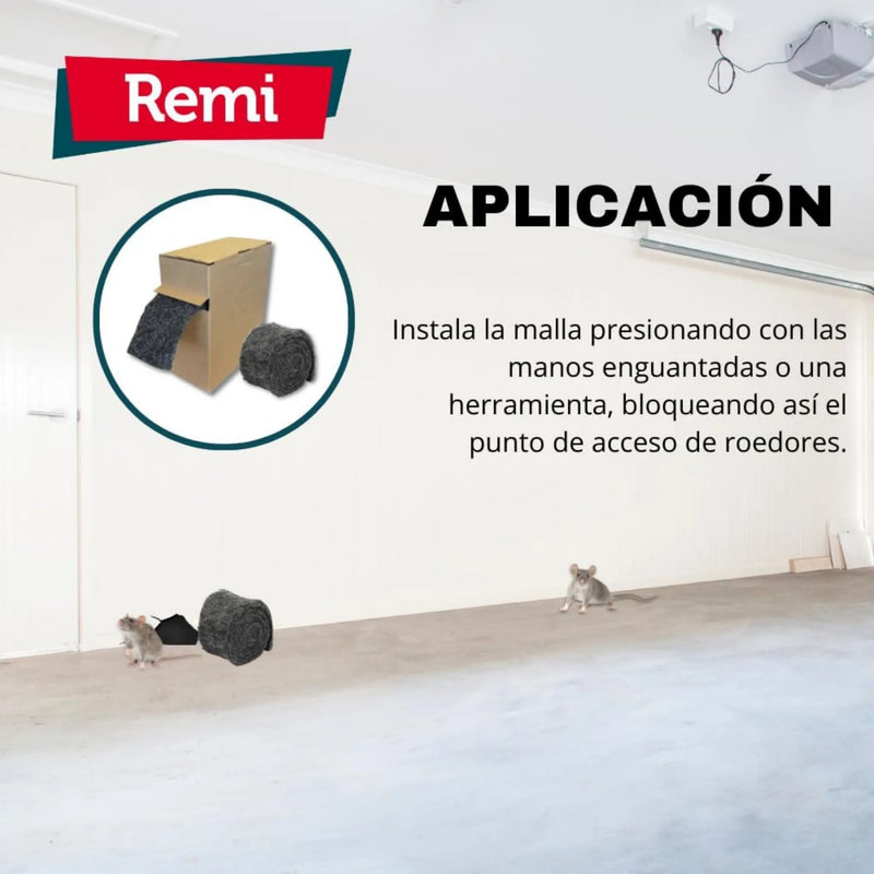 Malla Roedores 3 Metros - Remi Hogar - Remi Hogar