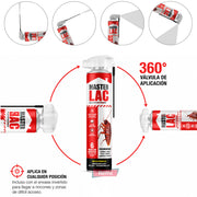 MASTERLAC PLUS DTF RASTREROS es un insecticida en aerosol diseñado para el control eficaz de insectos rastreros.