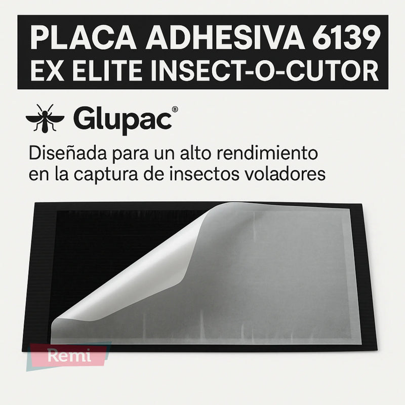 Placa Adhesiva 6139 EX Elite - Insect - O - Cutor - Remi Hogar