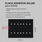 Placas adhesivas INL288 para Infiniti - Remi Hogar