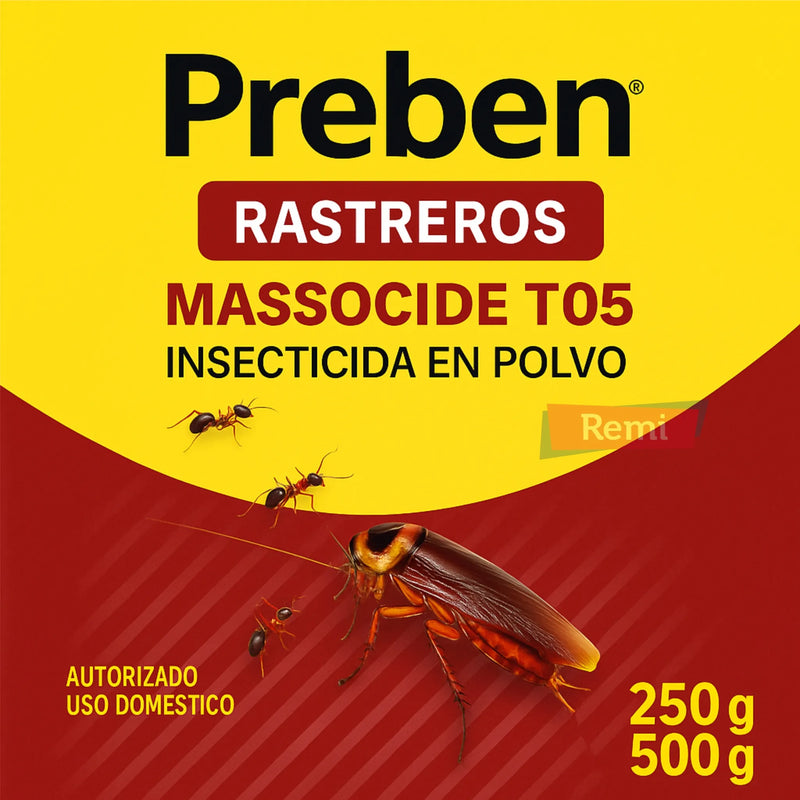 Preben Massocide TP Plus Insecticida Polvo - Masso - Remi Hogar