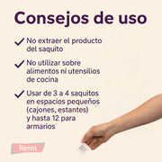 Bolsa Antipolillasy larvas con aroma - Preben - Remi Hogar