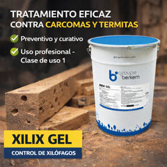 Xilix Gel 20 litros protector madera contra carcoma y termitas