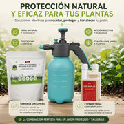 Pulverizador manual de 2 litros para jardín, huerto y limpieza