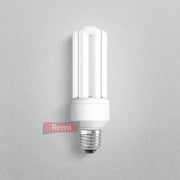 Recambio de lámpara UV de 20W de bajo consumo para insectocutores, formato compacto con casquillo estándar y acabado blanco.