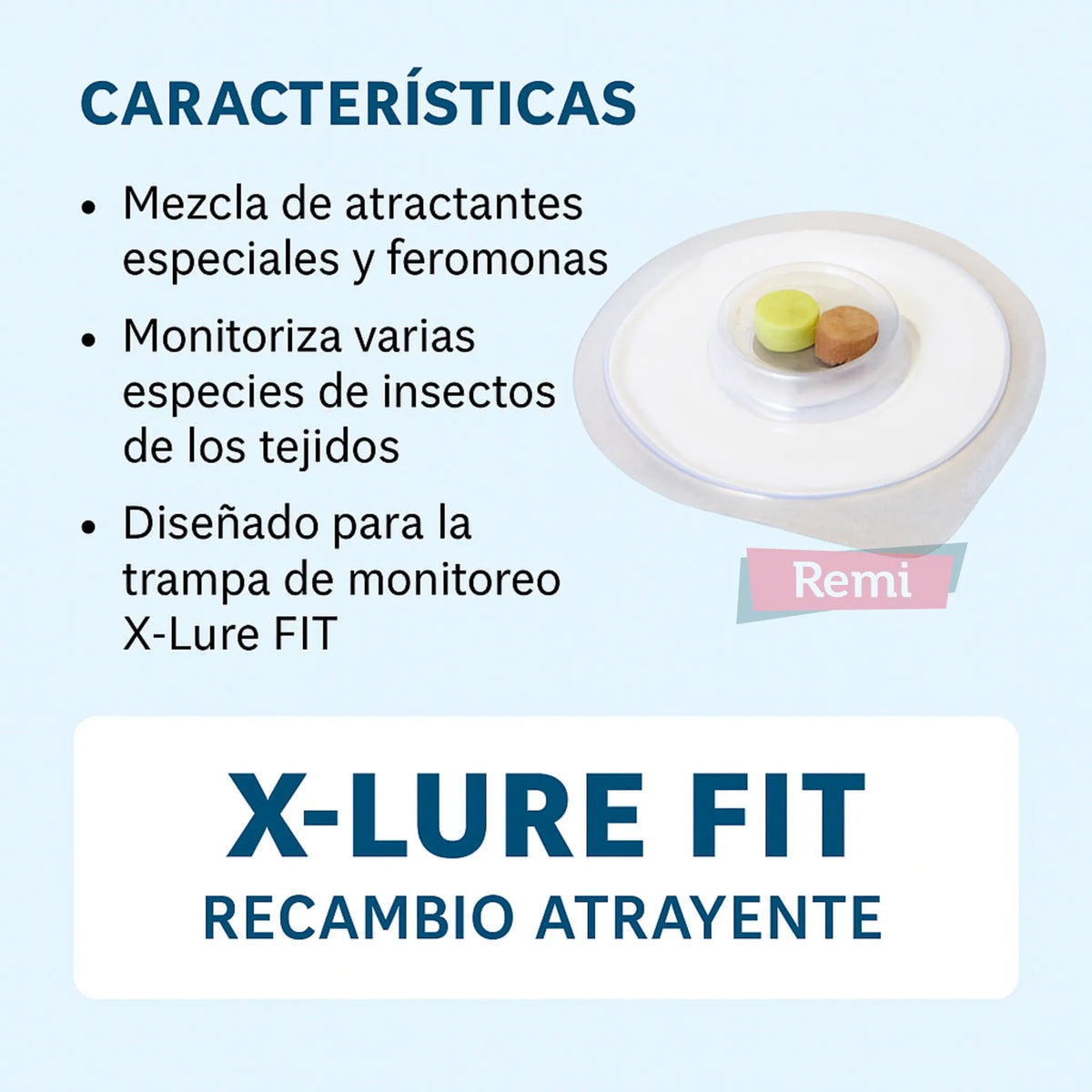 Recambios atrayente 10 unidades - Xlure FIT - Remi Hogar