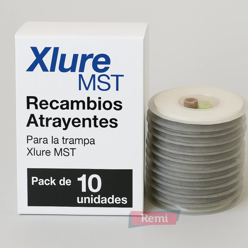 Recambios atrayente 10 unidades - Xlure MST - Remi Hogar