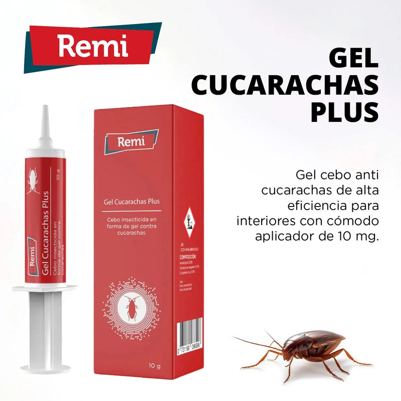 Gel Insecticida Cucarachas 10 gr - Remi Hogar