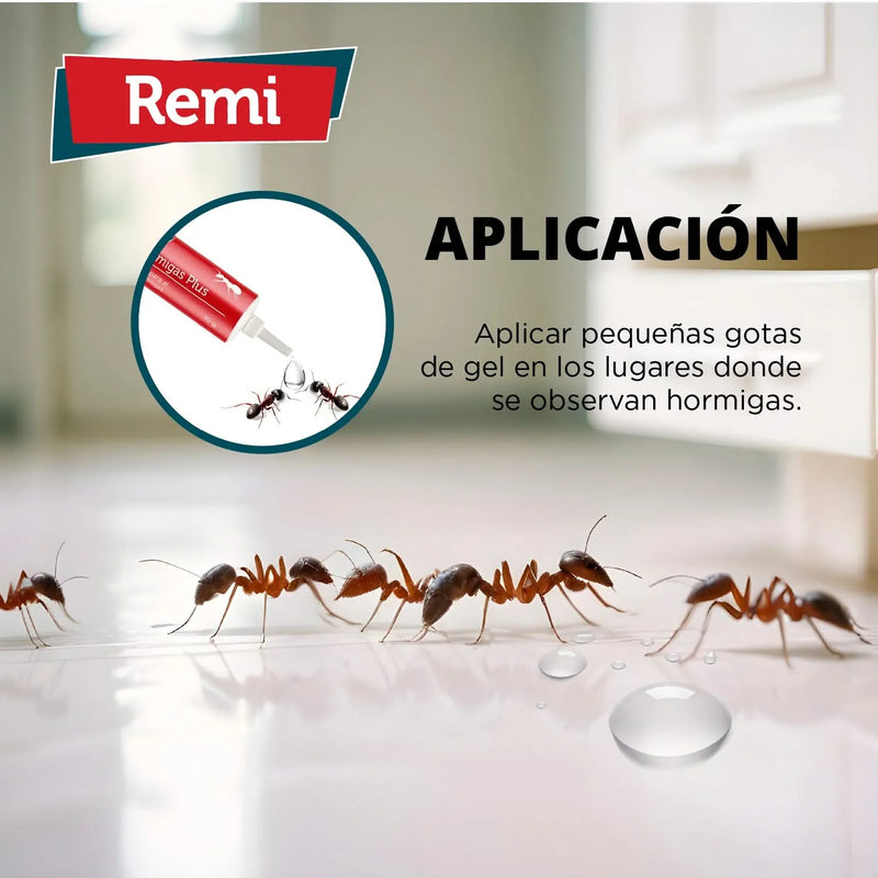 Gel Insecticida Hormigas Plus 10 gr - Remi Hogar