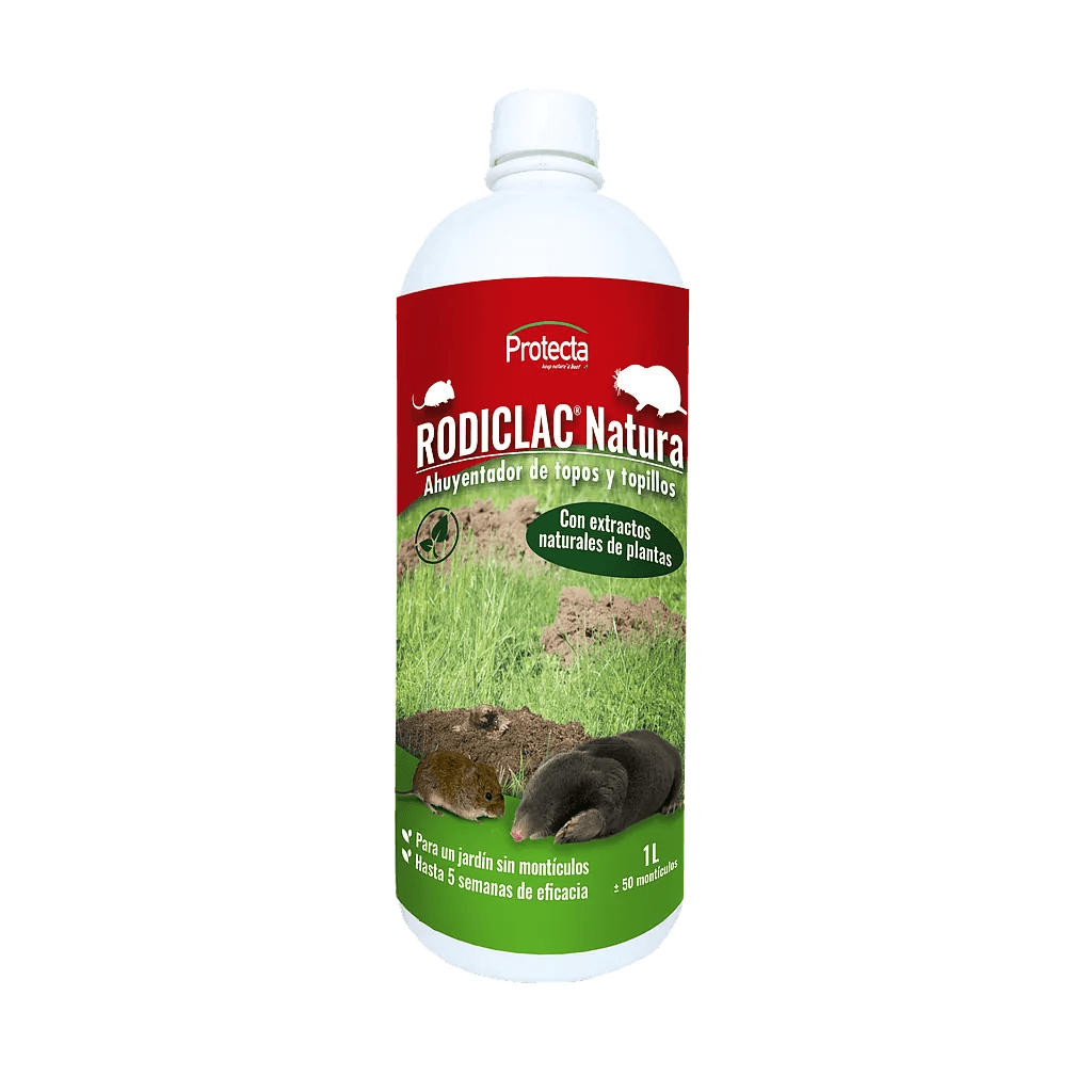 Rodiclac Natura 1 litro Topos y Topillos Repelente - Protecta - Remi Hogar