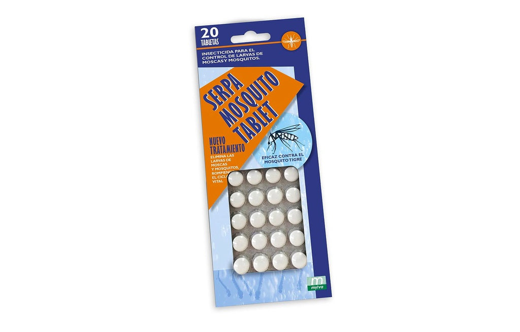 Serpa Mosquito Tablet – Larvicida en comprimidos para aguas estancadas