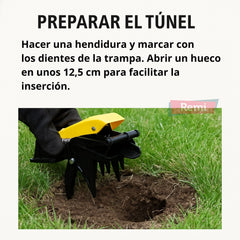 Trampa para topos - Talpirid - Remi Hogar