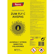 Spray Insecticida Anti Avispas, avispón y avispa asiática 750 ml - Remi Hogar