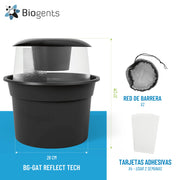 Trampas BG-GAT Biogents para captura masiva de mosquitos