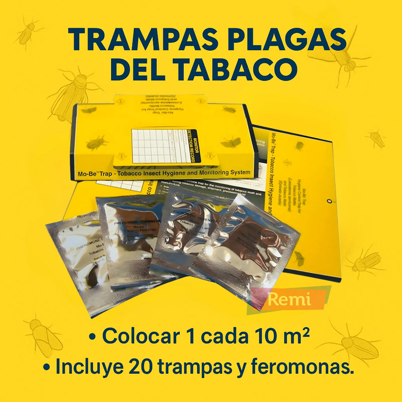 Trampas Plagas del Tabaco - Remi Hogar 3