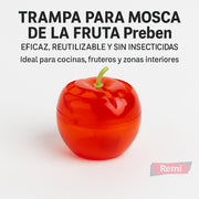 Trampas mosca de la fruta Preben - Massó - Remi Hogar