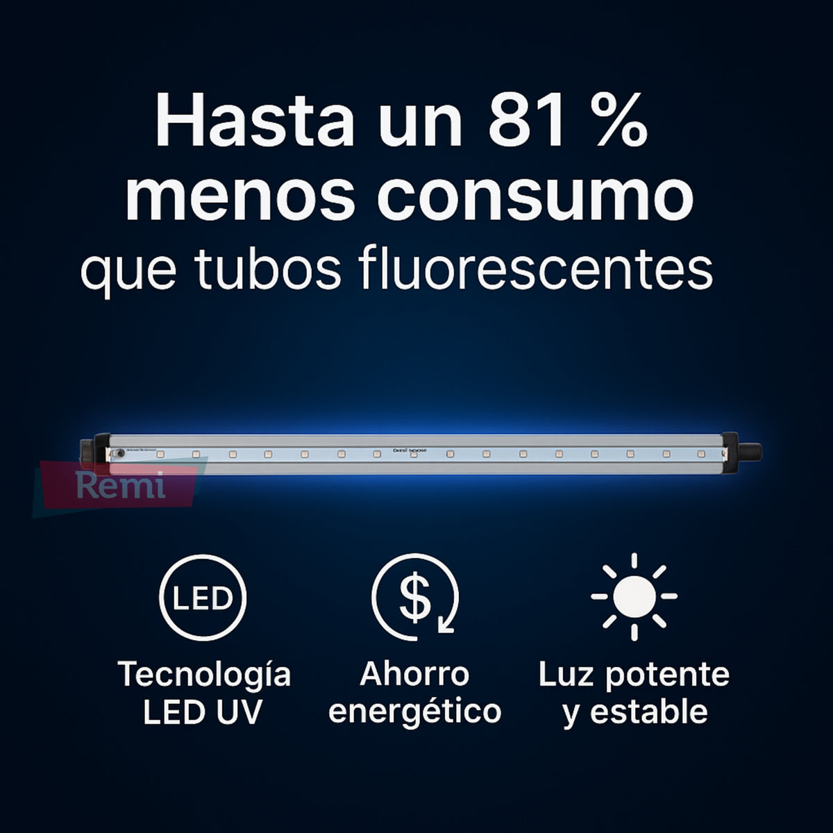 Tubo Genus LED 18 Long para Luralite Galaxy LED - Remi Hogar