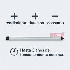 Tubo Genus LED 18 Short para Luralite Cento LED - Remi Hogar