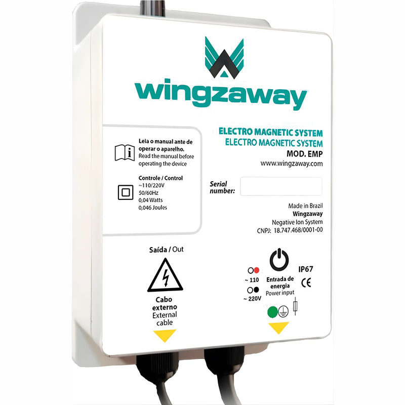 Dispositivo ahuyentador de aves Wingzaway para palomas hasta 200 m lineales