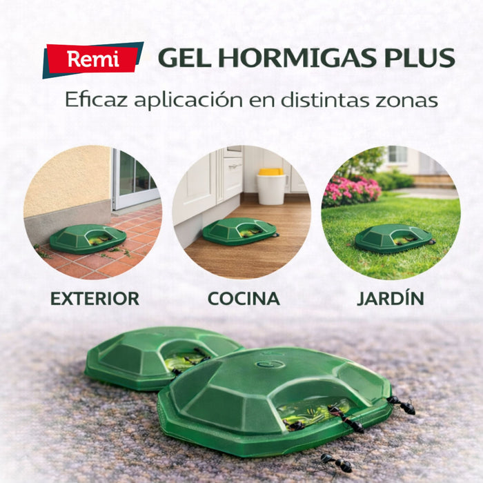 Pack 4 Trampas Gel Hormigas Plus - Remi Hogar