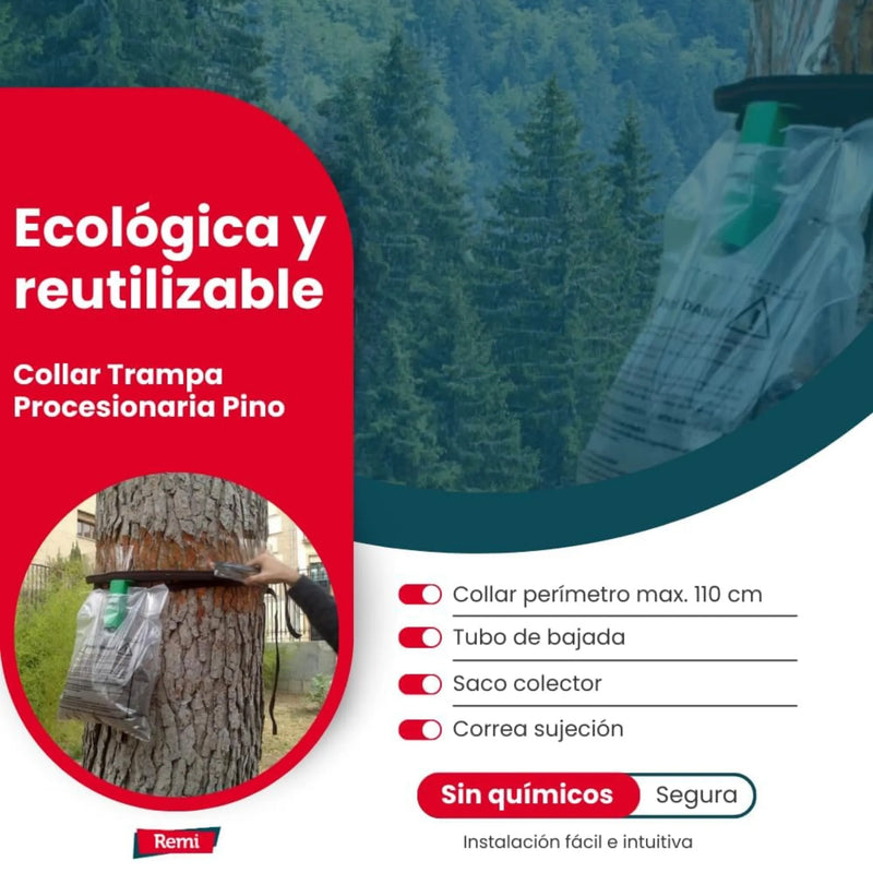 Collar Trampa Procesionaria Pino - Remi Hogar