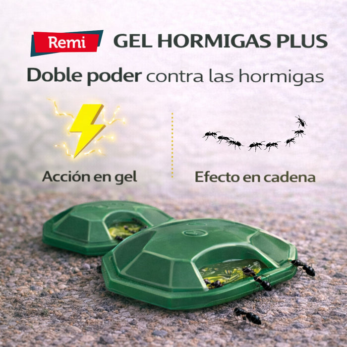 Pack 4 Trampas Gel Hormigas Plus - Remi Hogar