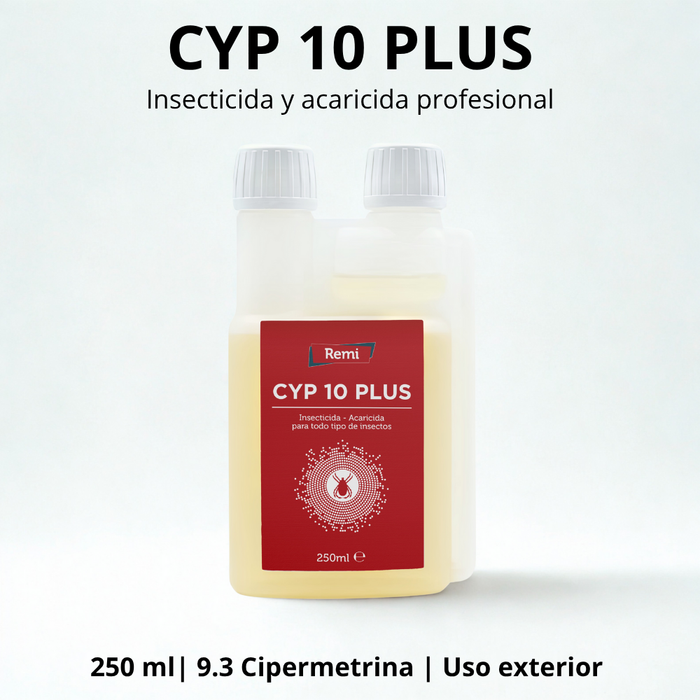Insecticida Acaricida Concentrado Emulsionable Cipermetrina - Remi Hogar