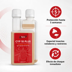 Insecticida Acaricida Concentrado Emulsionable Cipermetrina - Remi Hogar - Remi Hogar