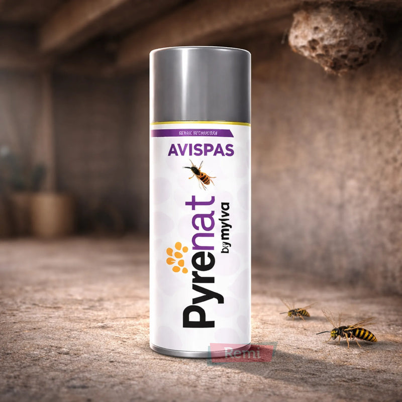Spray insecticida para avispas y avisperos con piretrinas naturales Pyrenat