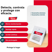 Pack Anti cucarachas Gel + Trampas - Remi Hogar - Remi Hogar