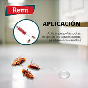 Pack Anti cucarachas Gel + Trampas - Remi Hogar - Remi Hogar
