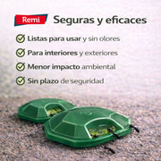Pack 4 Trampas Gel Hormigas Plus - Remi Hogar - Remi Hogar