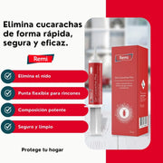 Gel Insecticida Cucarachas 10 gr - Remi Hogar