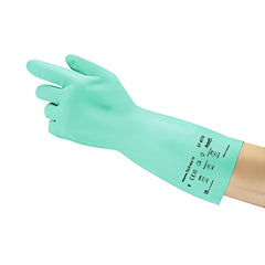 Guantes profesionales para manipulación de químicos y control de plagas ansell sol vex