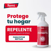 Stopreptil - Spray repelente natural de serpientes, lagartijas y salamanquesas 750 ml - Remi Hogar