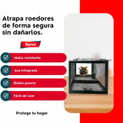 Jaula Captura Ratas y Ratones - Remi Hogar - Remi Hogar