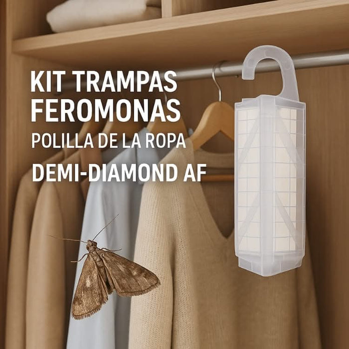 montaje de la trampa para polillas af demi diamond 