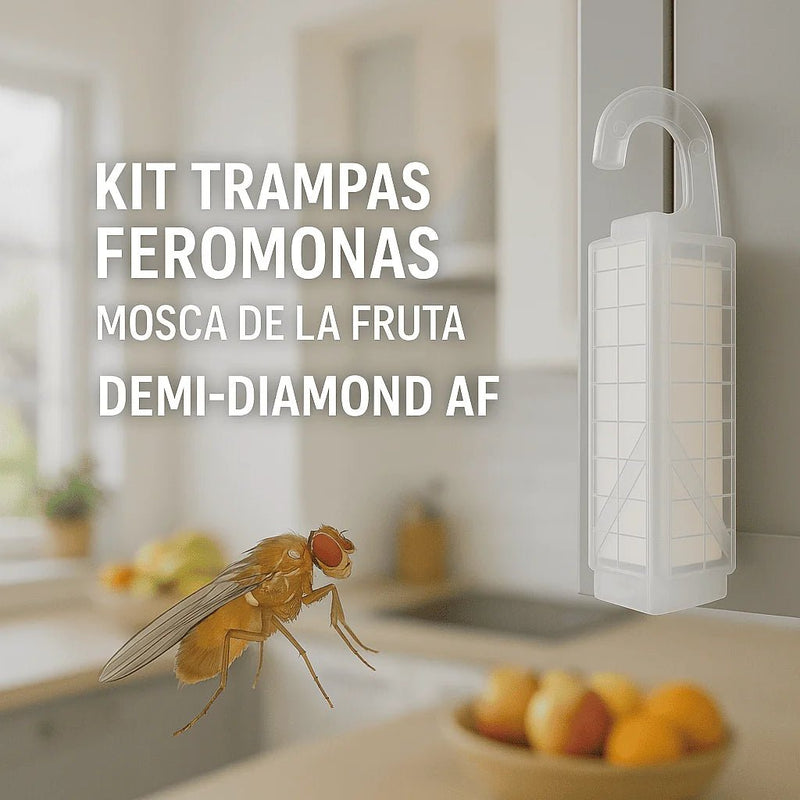 Kit Trampas Mosca de la Fruta - AF Demi Diamond - Remi Hogar