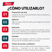 Laca - Spray Insecticida para Insectos Rastreros con Cánula 750 ml - Remi Hogar