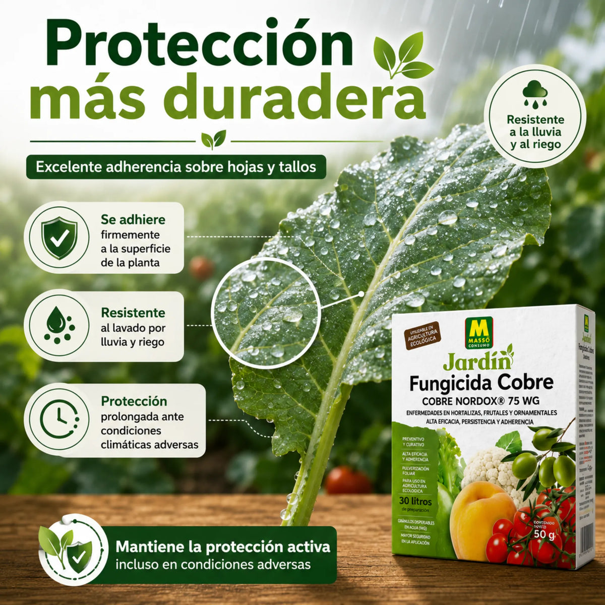 Preben Nordox WG fungicida de cobre para la protección integral de cultivos