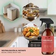 Neutralizador de olores para cocinas pensado para combatir olores persistentes