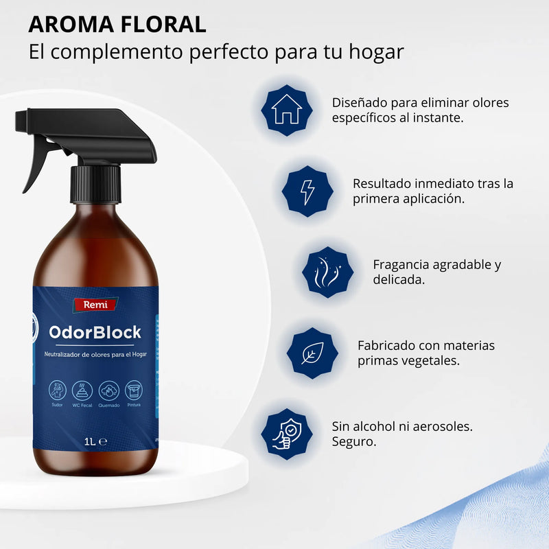 Neutralizador de olores para el hogar pensado para combatir malos olores persistentes