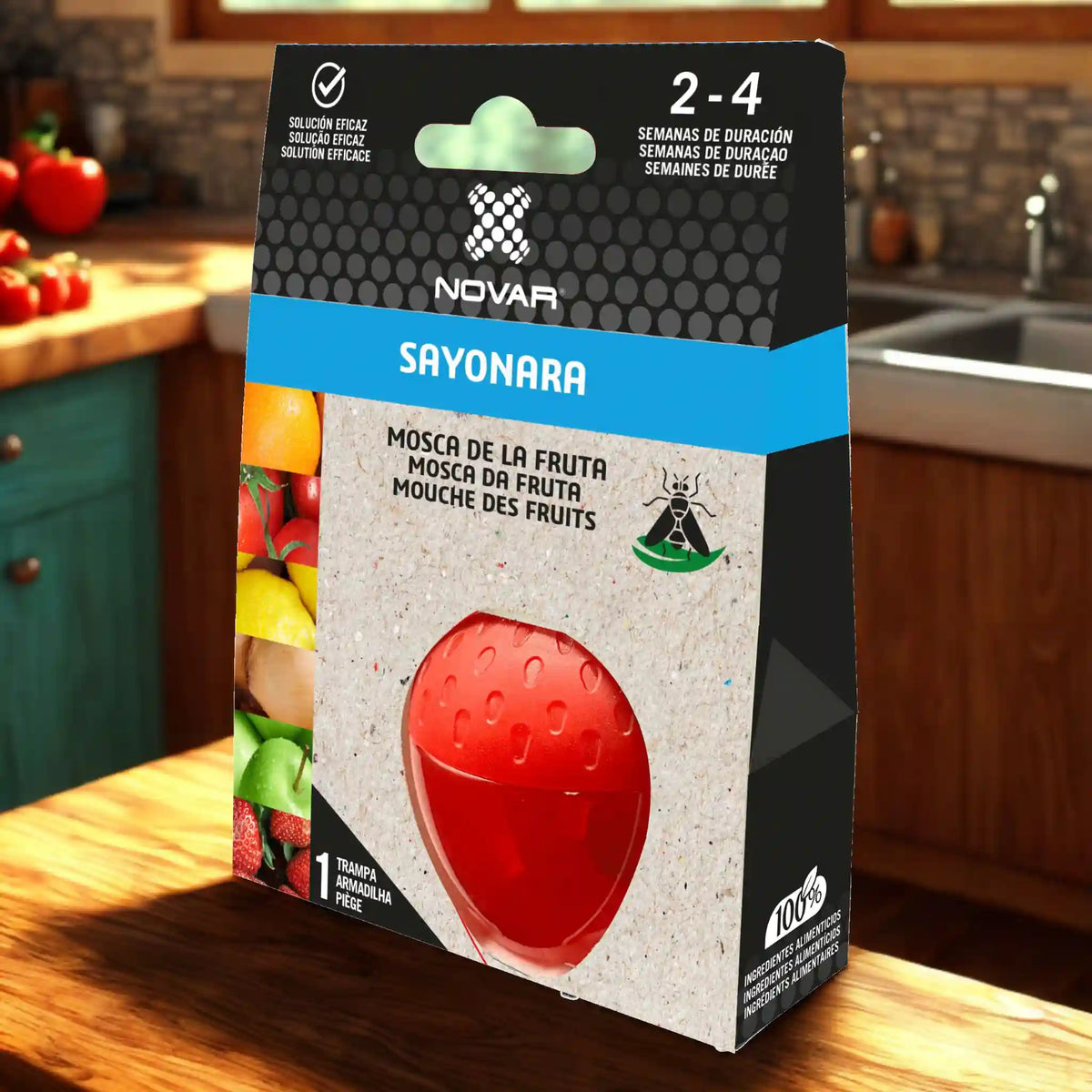 Trampas mosca de la fruta Sayonara - Novar - Remi Hogar