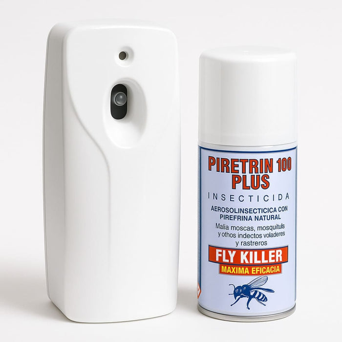 Piretrin 100 Plus Insecticida Moscas y Mosquitos | Automático