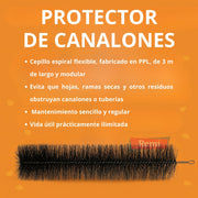 Protector de canalones 3 m - Remi Hogar
