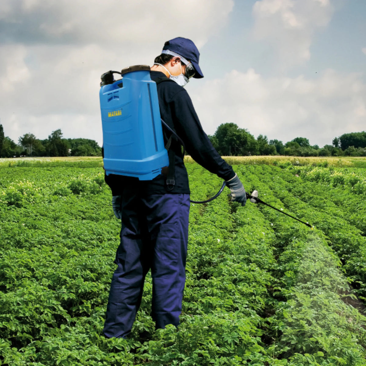 Pulverizador Matabi Evolution 16 para herbicidas, insecticidas y productos naturales