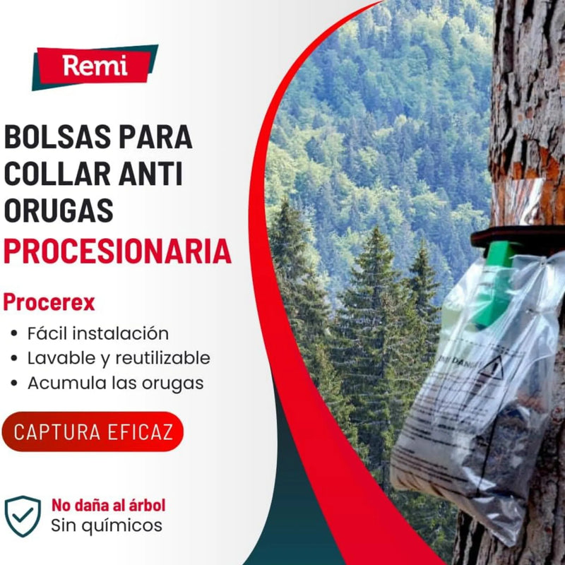 Bolsa Recambio Collar Procesionaria Procerex - Protecta - Remi Hogar