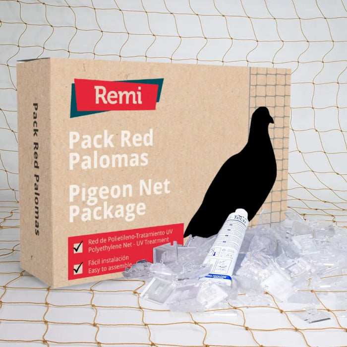 Pack Red y Clips Anti Palomas - Remi Hogar
