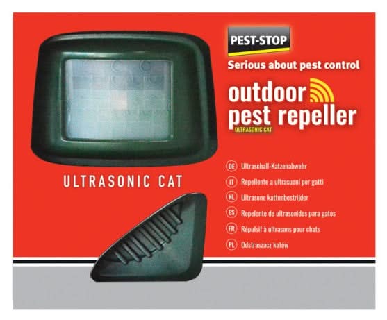 Ahuyentador de Gatos por Ultrasonidos - Pest - Stop - Remi Hogar