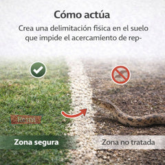 Repelente para Serpientes y Reptiles 1 L granulado – WayOut - Remi Hogar